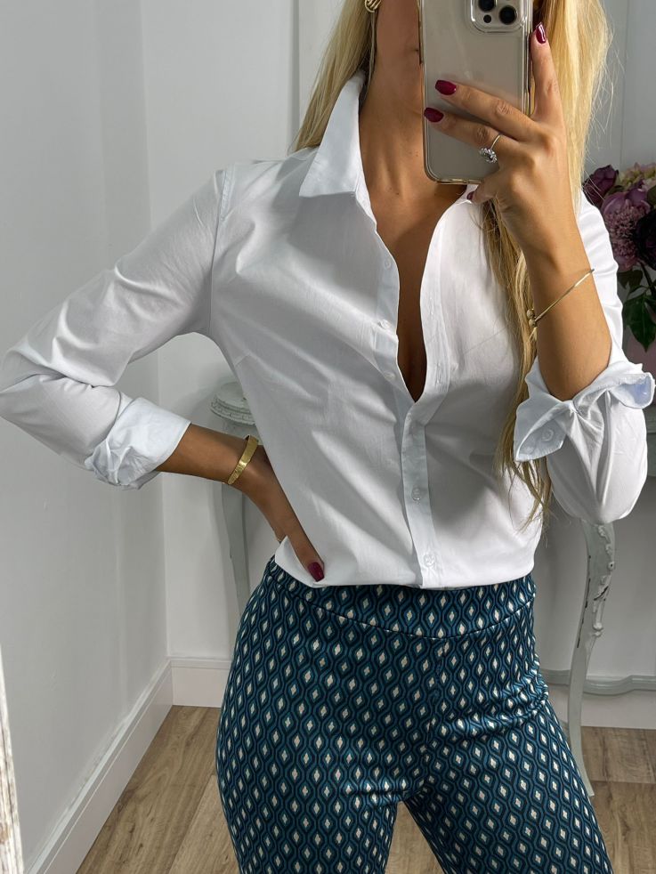 Camisa blanca se transparenta deals