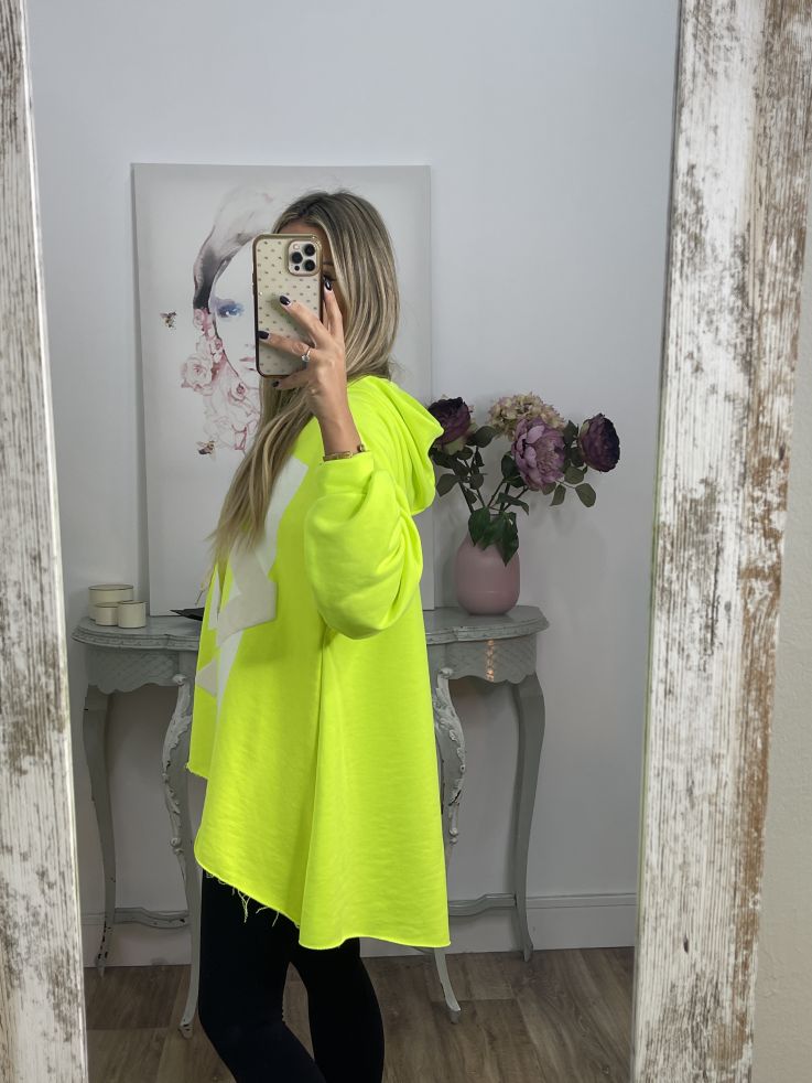 Sudadera fl or capucha