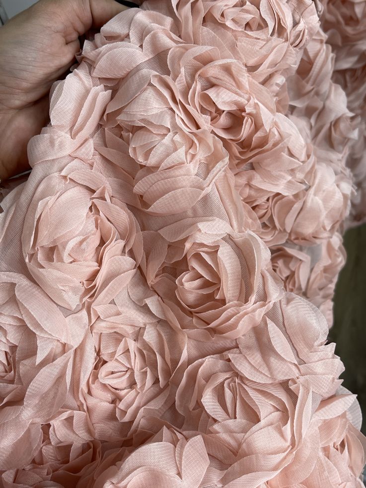 Vestido flores rosas best sale