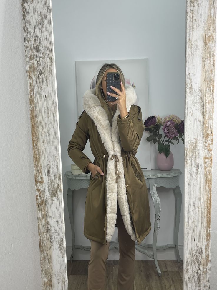 Abrigo parka sale